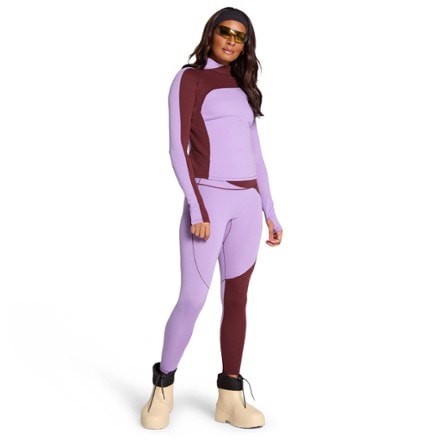 SENIQ Wool Sculpt Merino Base Layer Leggings - Women's 4