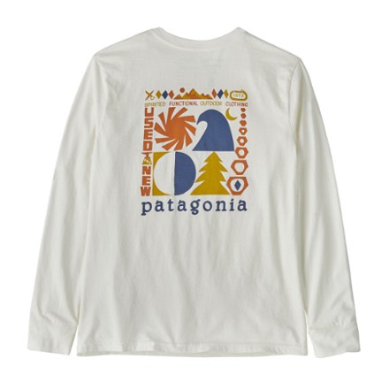 Patagonia Long-Sleeve Regenerative Organic Certified Cotton Graphic T-Shirt - Kids' 2