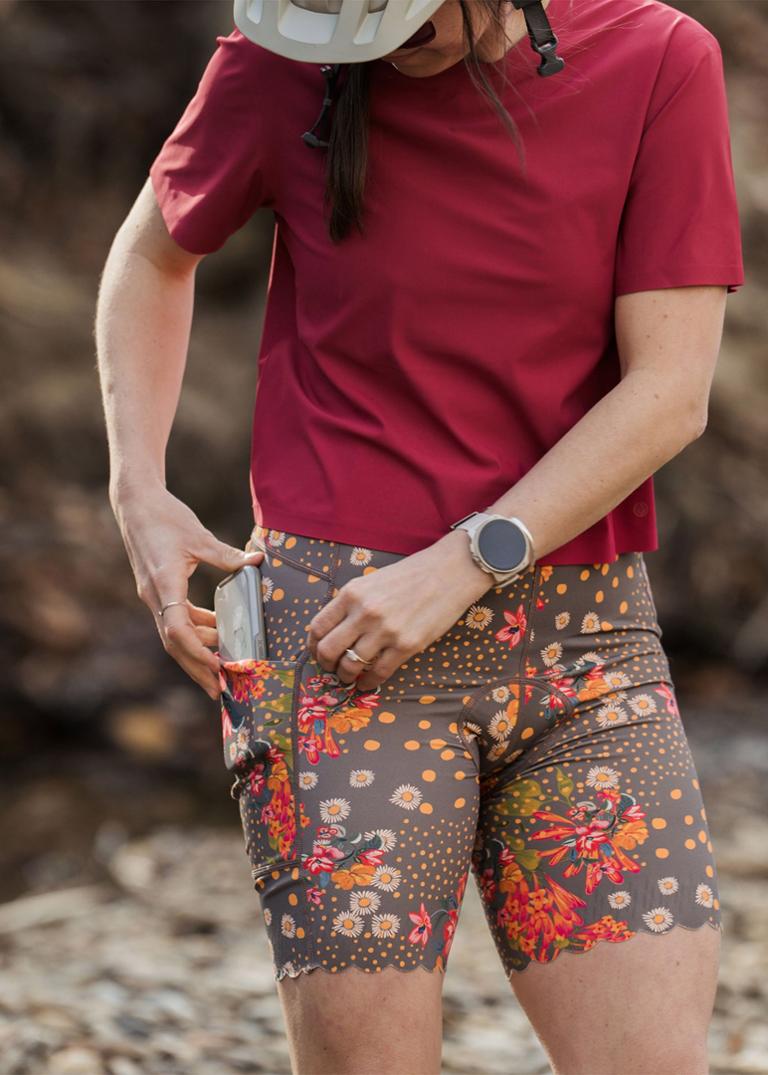 Location Image for Biker Cham Cycling Shorts - Women's