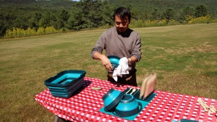 Adventure Ready Roll Up Dish Drying Station 7