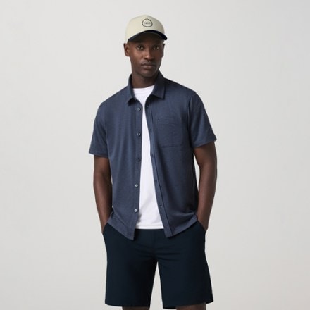 Vuori Short-Sleeve Ponto Button-Down Shirt - Men's 1