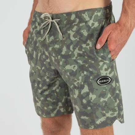 VISSLA Solid Sets Volley Board Shorts - Men's 3