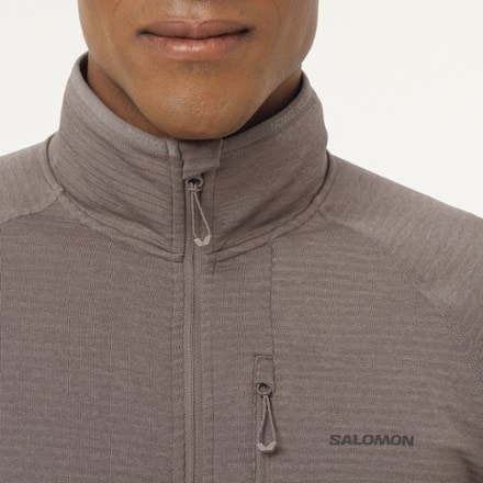 Salomon Essential Lightwarm Full-Zip Fleece Jacket - Men's 3