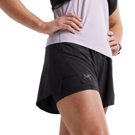 Arc'teryx Norvan 2-in-1 5" Shorts - Women's 5