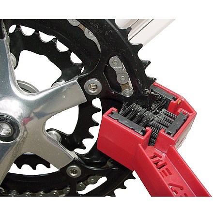 Finish Line Grunge Brush Compact bristles clean chain &amp; crankset