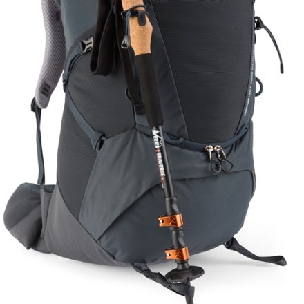 Deuter Aircontact Core 60 + 10 SL Pack - Women's Trekking pole attachments