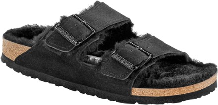 birkenstock grey shearling