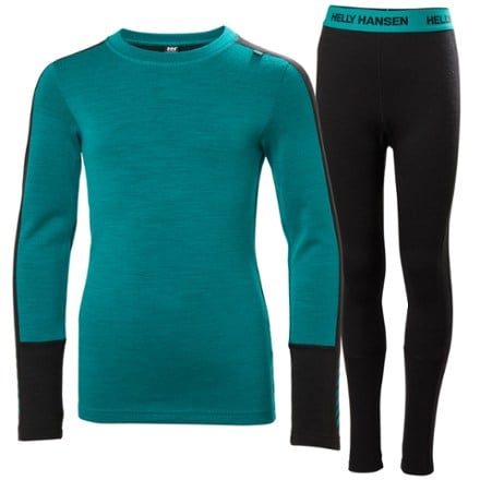 Helly Hansen Lifa Merino Midweight Base Layer Set - Kids' 0