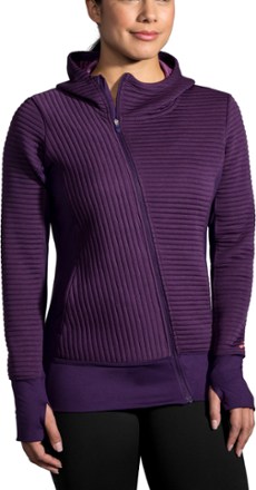 brooks jackets womens purple