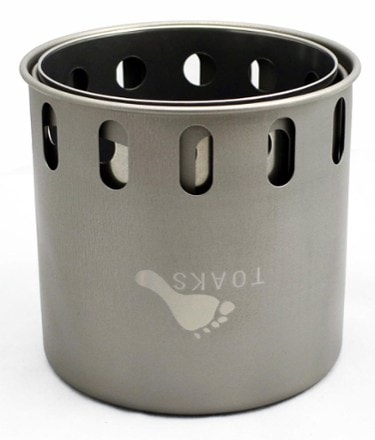 TOAKS Titanium Backpacking Wood Burning Stove 1