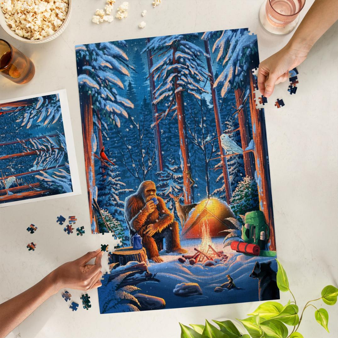 Location Image for Find Your Inner Squatch Puzzle - 1,000 Pieces