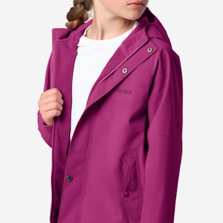 Marmot Cascade Fleece-Lined Rain Jacket - Kids' 3