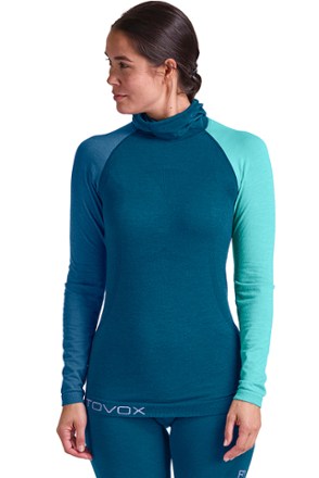 Ortovox 120 Competition Light Base Layer Hoodie - Women's 1