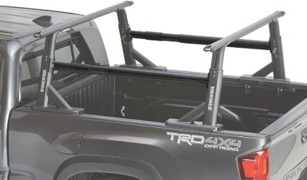 Yakima SideBar Side Rails - Long Bed Side view (Black)