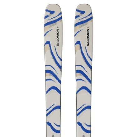 Salomon QST 106 Almond Milk Skis - 2025/2026 4