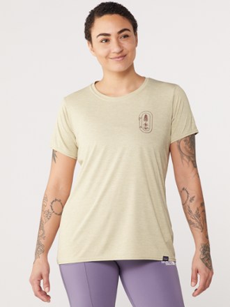 Patagonia Capilene Cool Daily Graphic Lands T-Shirt - Women's 1