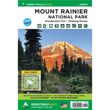 Green Trails Map 269S - Mount Rainier Wonderland 0