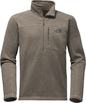 north face men's pullover fleece