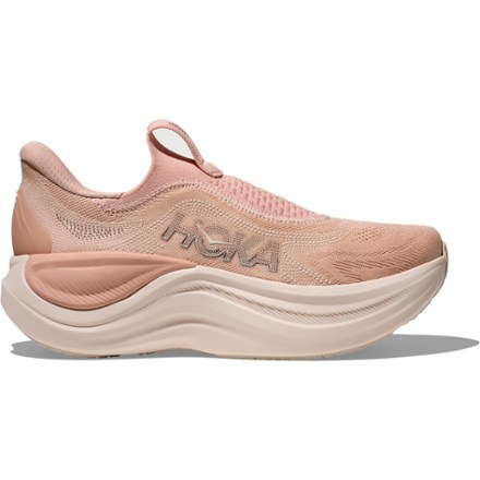 HOKA Women's Skyward Laceless Shoes  Pink 9