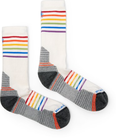 Smartwool Hike Light Cushion Pride Pattern Crew Socks 0