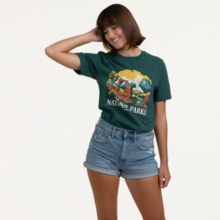 The Landmark Project National Parks Montage T-Shirt 2