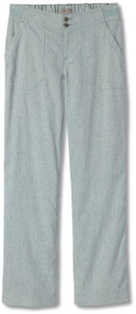 WOMEN'S HEMPLINE CAPRI PANT, ASPHALT (Y624004-568) - Urban Traveller