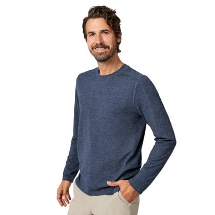 Free Country Sueded Space-Dye Long-Sleeve Crew Shirt - Men's 3