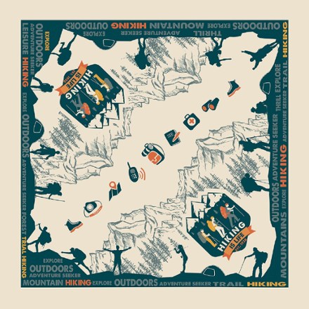 Carolina Mfg. Graphic Bandana 0