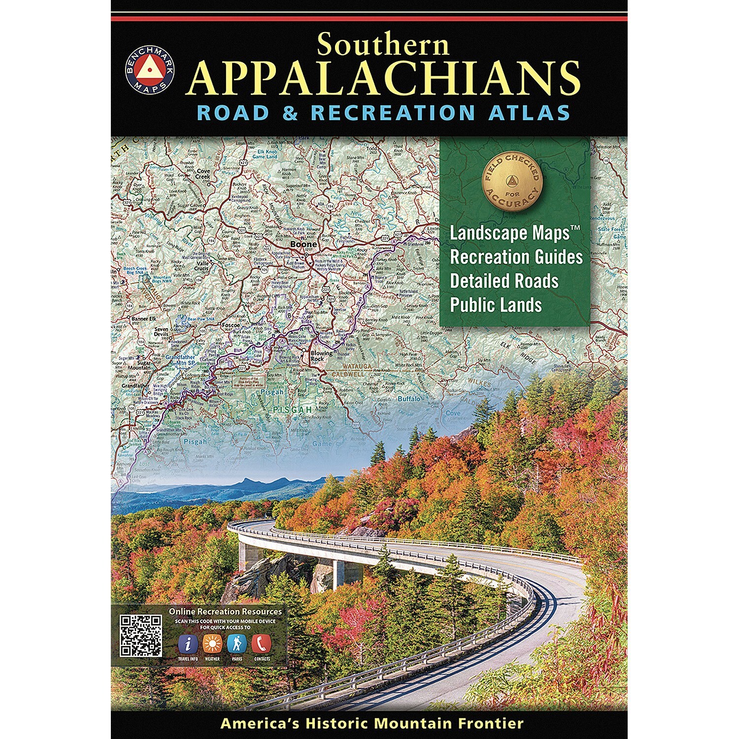 Southern Appalachians Road & Recreation Atlas - 2nd Edition