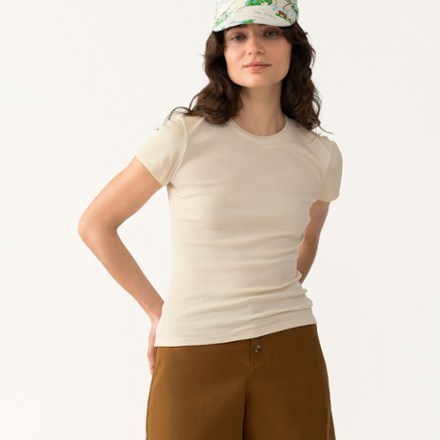 Hikerkind Ribbed Merino T-Shirt - Women's 4