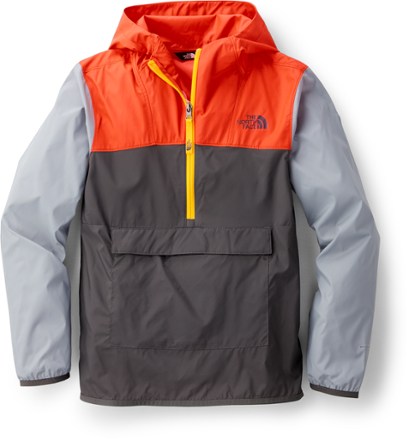 north face pullover windbreaker