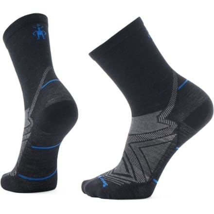 Smartwool Run Zero Cushion Mid Crew Socks - Men's 0