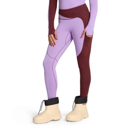 SENIQ Wool Sculpt Merino Base Layer Leggings - Women's 3