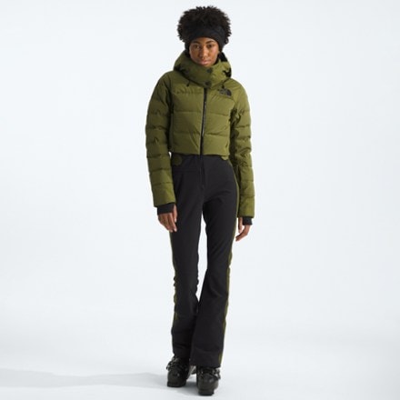 The North Face Women s Off The Clock One Piece Forest Olive TNF Black L
