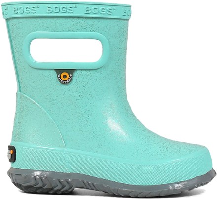 turquoise rain boots