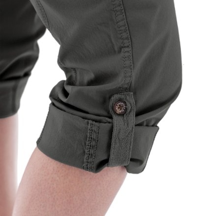 Aventura Delmar Organic Roll Tab Crop Pants - Women's 6