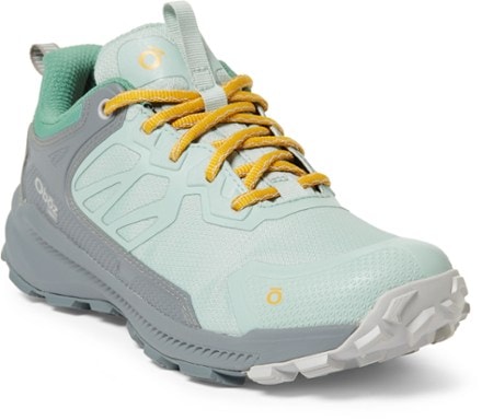 Oboz Katabatic Low Waterproof Hiking Shoes - Women's 3/4 view