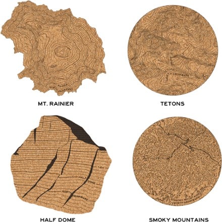 NORTH DRINKWARE LLC Cork Coasters - Set of 4 1