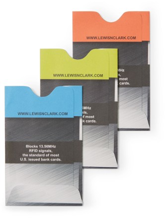 Lewis N. Clark RFID Credit Card Sleeves - Package of 3 3