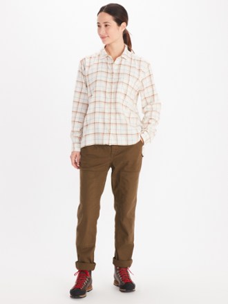 Marmot Fairfax Boyfriend Midweight Flannel Shirt - Women's 2