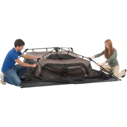 Coleman 4-Person Cabin Camping Tent with Instant Setup 1