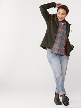Fjallraven Ovik Fleece Hoodie - Women's 3