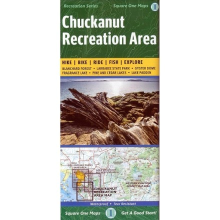 Square One Maps Chuckanut Recreation Area Map 0