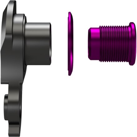 Wheels Manufacturing Universal Derailleur Hanger 487-7 for SRAM UDH Trek ABP MTB Frames - Purple 1