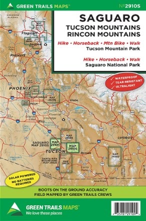 Green Trails Map 2910S - Saguaro 0