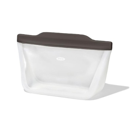 Outdoor Silicone Reusable Stand-Up Bag - Quart - 32 oz.