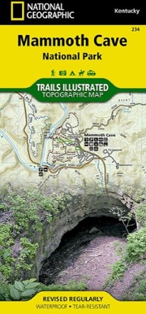 National Geographic Mammoth Cave National Park Map 0