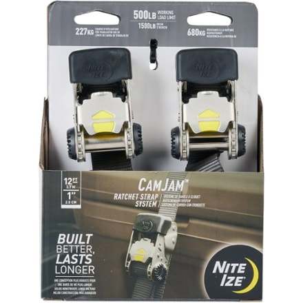 Nite Ize CamJam Ratchet Strap System - Small - Package of 2 0