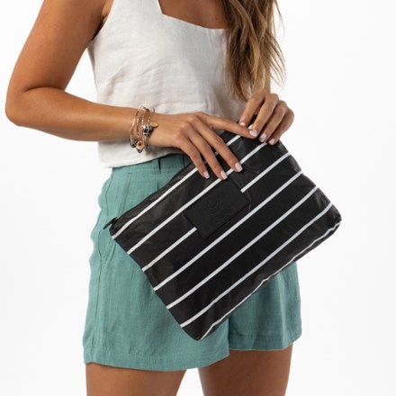 ALOHA Collection Pinstripe Mid Pouch 2