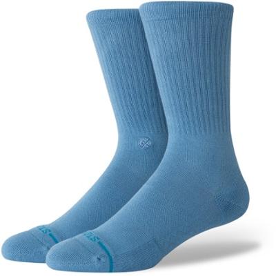 Stance Icon Crew Socks Blue L